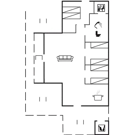 펜션 Patrik - 1-4km From The Sea By Interhome